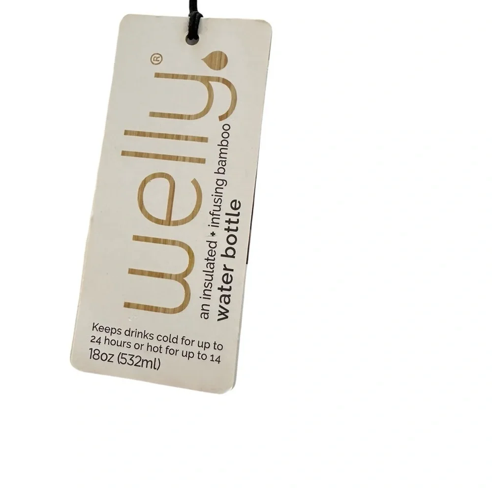White and Tan Tea Infuser Water Bottle